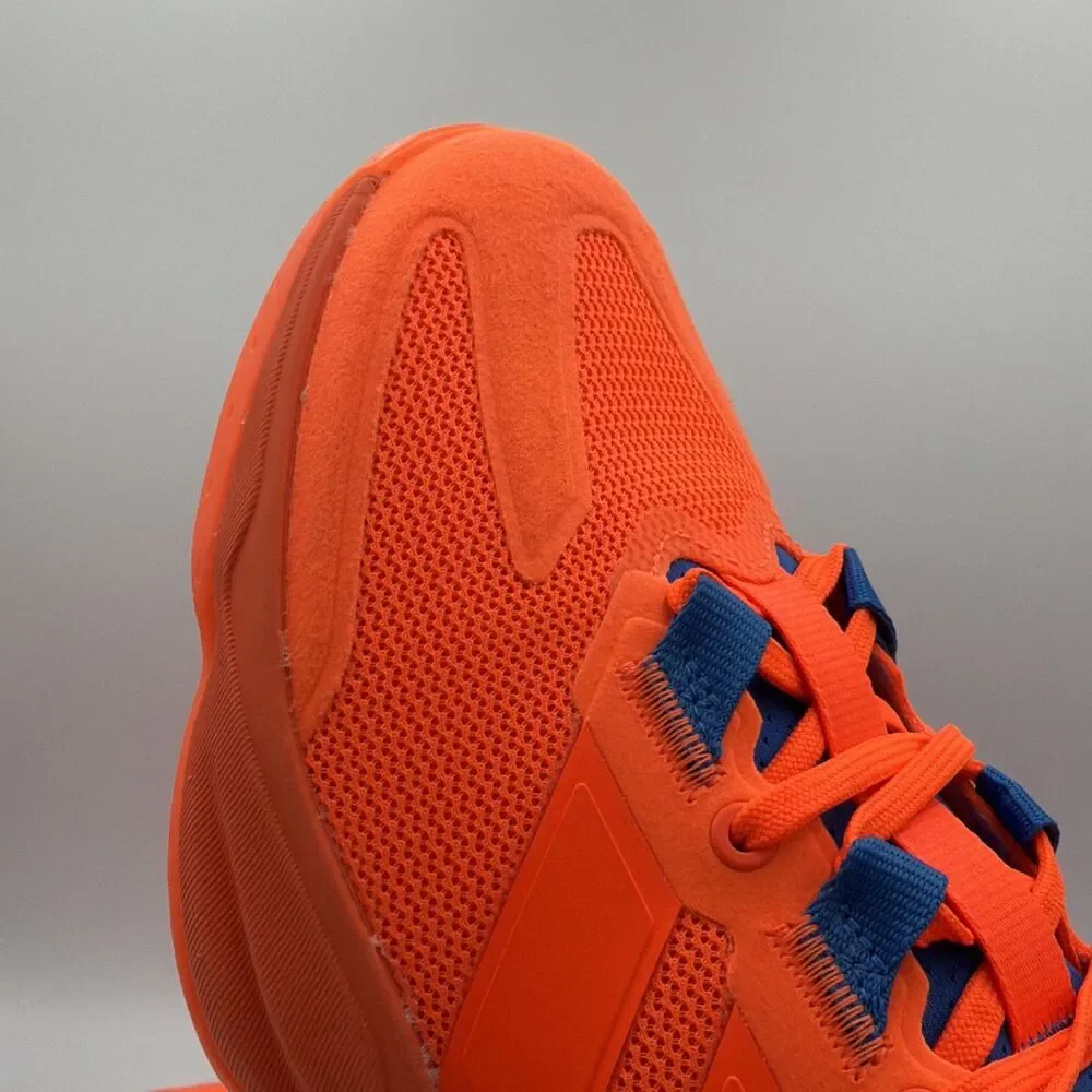 adidas Court Stabil Indoor  Mens Orange Sneakers Athletic Shoes JH5164 Size 9